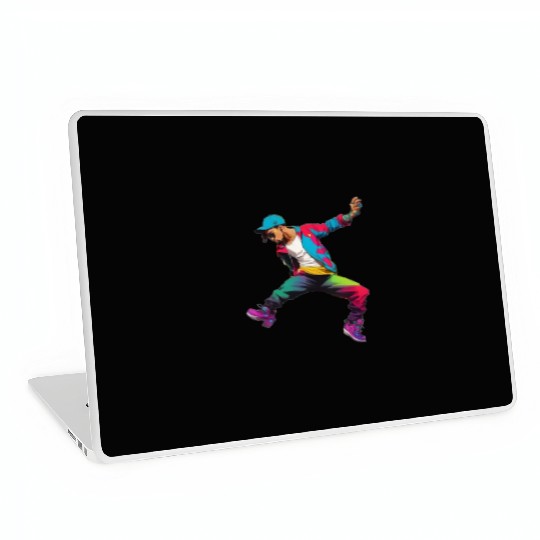 street dance, hip-hop dance, break dance Laptop Skins