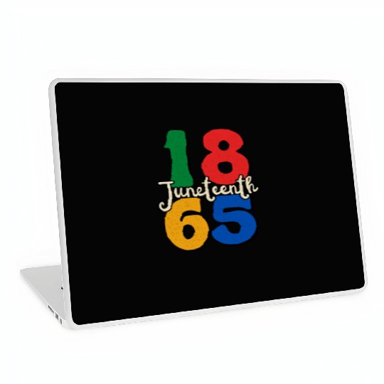 Freedom day Juneteenth 1865 Laptop Skins
