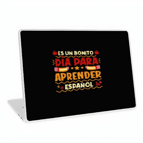 Espanol Maestra Hispanic Teacher Spanish Teacher Laptop Skins