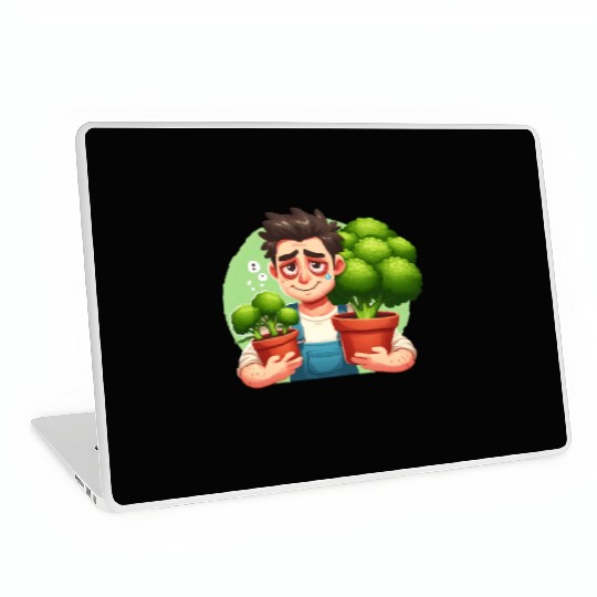 Broccoli Gardener Laptop Skins