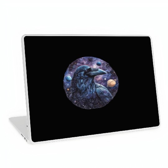 Celestial Raven Clipart Clipart, Crow Bird Witch Laptop Skins