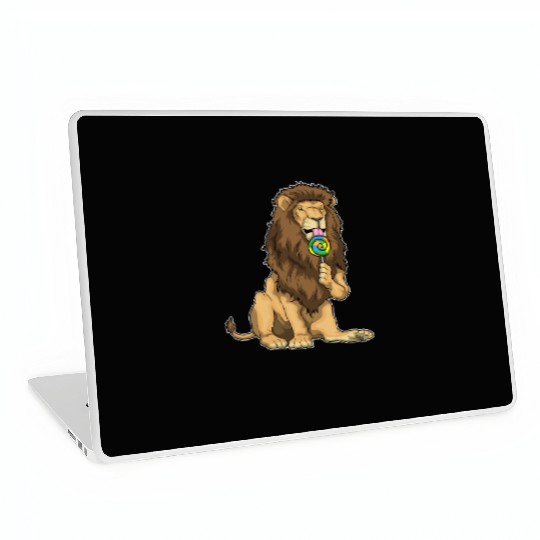 Lion Lollipop Laptop Skins