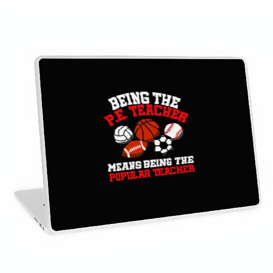 PE Teacher Physical Education Teacher Laptop Skins