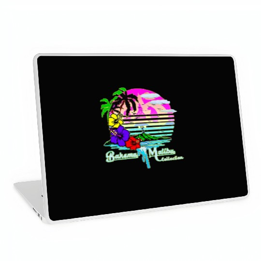 Summer Tropical Paradise Island Vibes Laptop Skins