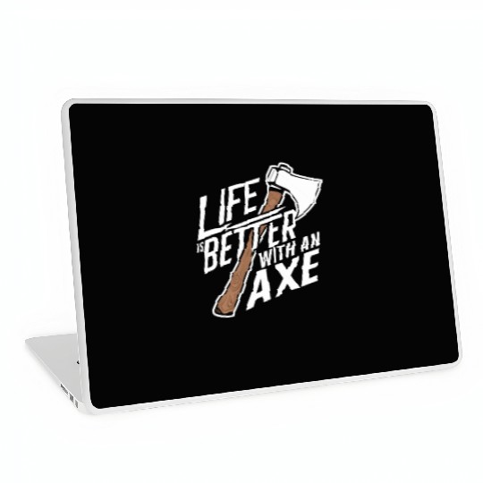 Axe Throwing Enthusiasts Championship Precision Laptop Skins