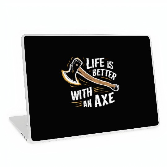 Axe Throwing Enthusiasts Championship Precision Laptop Skins