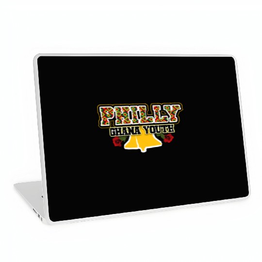 Philly Ghana Youth Bell Rose Laptop Skins