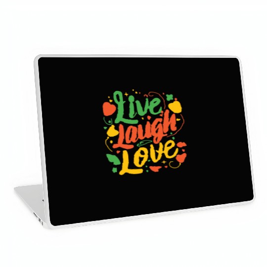 live laugh love Laptop Skins