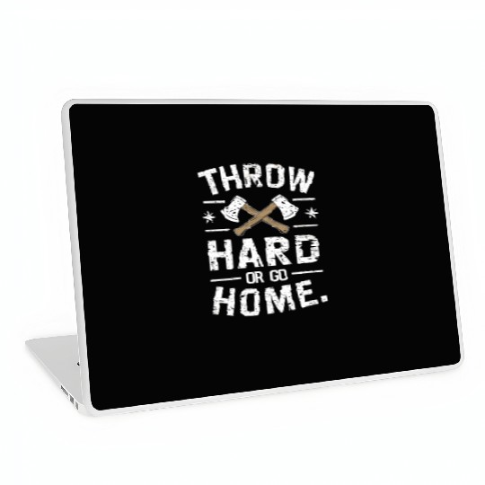Axe Throwing Enthusiasts Championship Precision Laptop Skins