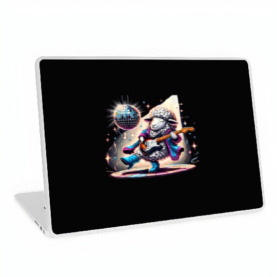 Disco Ball Guitar Sheep Laptop Skins
