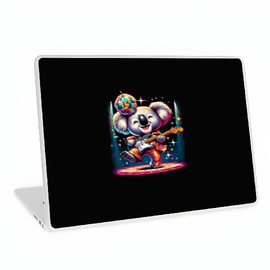 Disco Ball Guitar Koala Laptop Skins