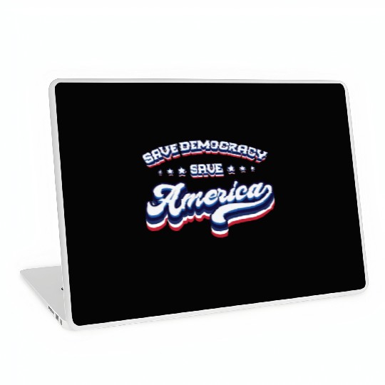 Save Democracy - 2024 Elections Laptop Skins