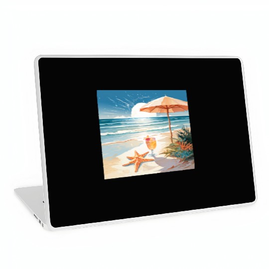 Tropical Cocktail Party Laptop Skins