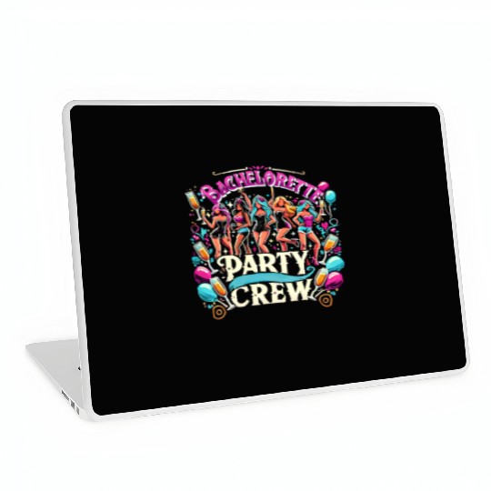 Bachelorette Party Crew Fun Laptop Skins