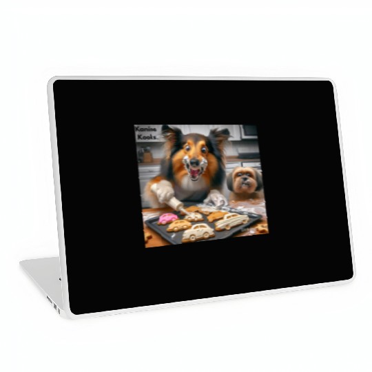 Cool and funny food dog Laptop Skins