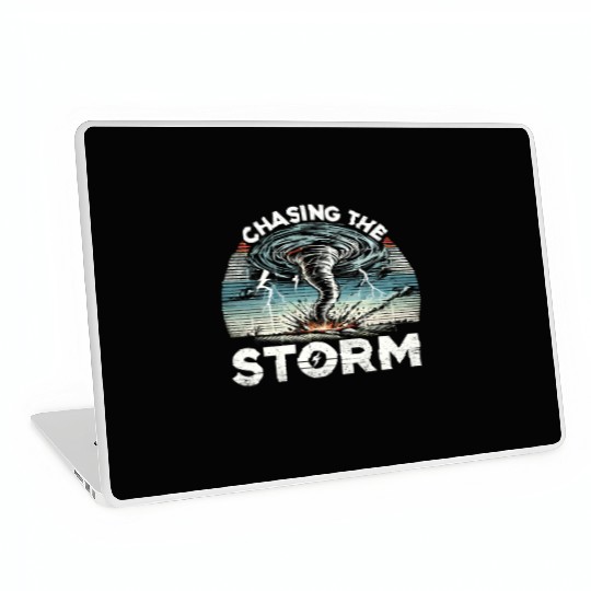 Tornado Chasing Adventures: Embrace Nature's Fury Laptop Skins
