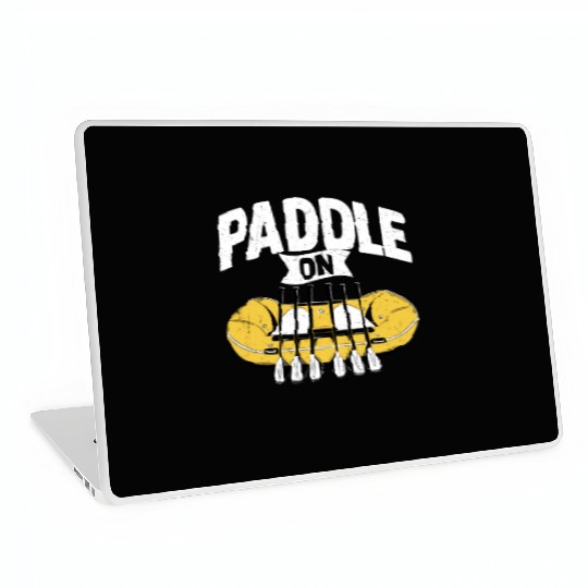 Paddle On Rafting White Water Laptop Skins