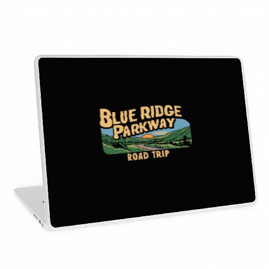 Blue Ridge Parkway Road Trip Adventure Laptop Skins
