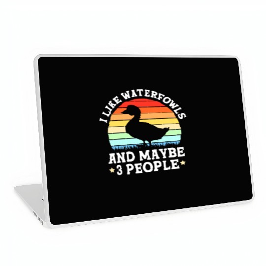 Duck Hunting Waterfowls And Maybe Three People Laptop Skins