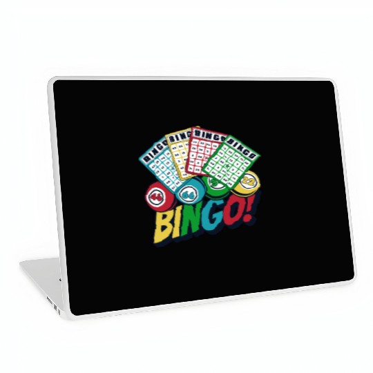 Daubers Professional Caller Bingo Lover Bingo Laptop Skins