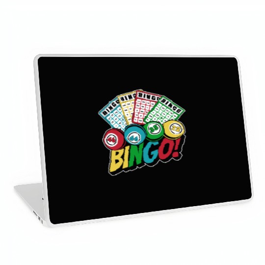Daubers Professional Caller Bingo Lover Bingo Laptop Skins