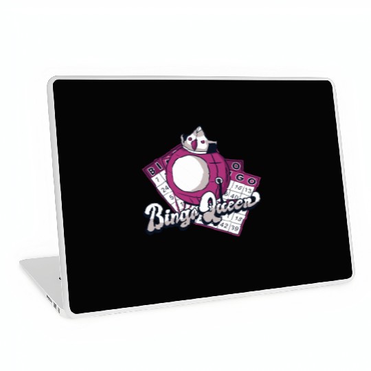 Bingo Queen Professional Caller Daubers Bingo Laptop Skins