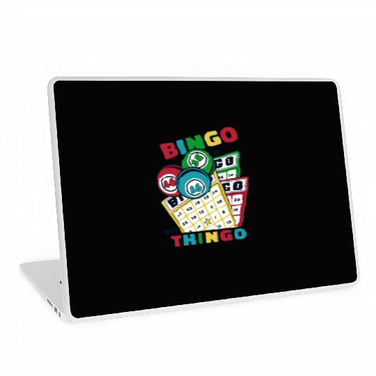 Bingo Is My Thingo Caller Daubers Professional Laptop Skins
