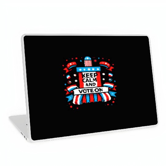 Keep Calm and vote on Laptop Skins