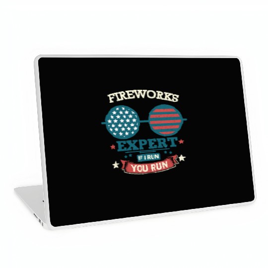 Fireworks Expert: If I Run, You Run! Laptop Skins