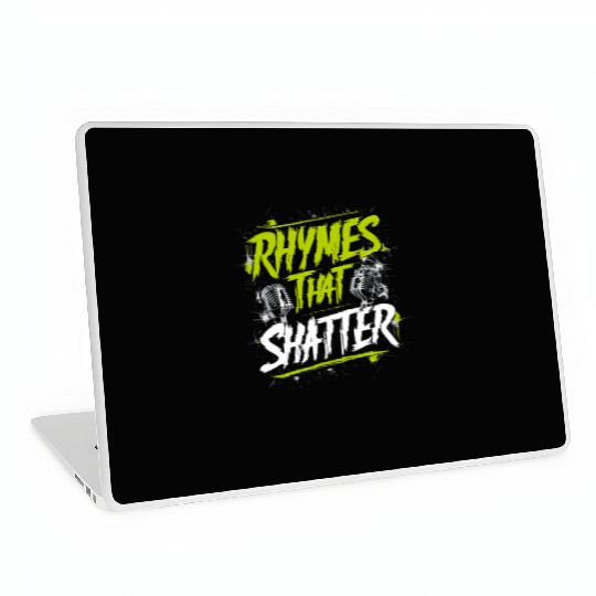 Epic Lyrical Battle of the Titans: Hip Hop Rap Laptop Skins
