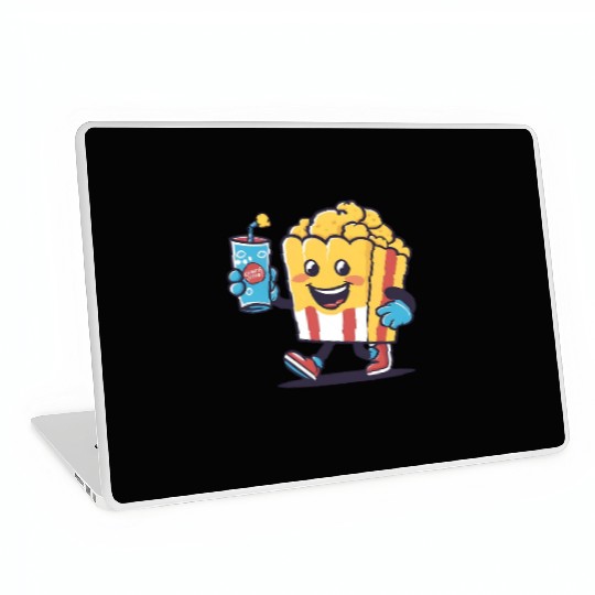 Popcorn and Soda: Moments of Joy Laptop Skins