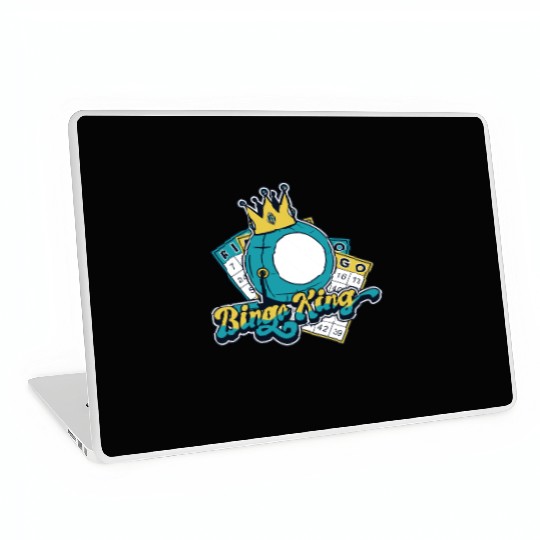 Bingo King Professional Caller Daubers Bingo Laptop Skins