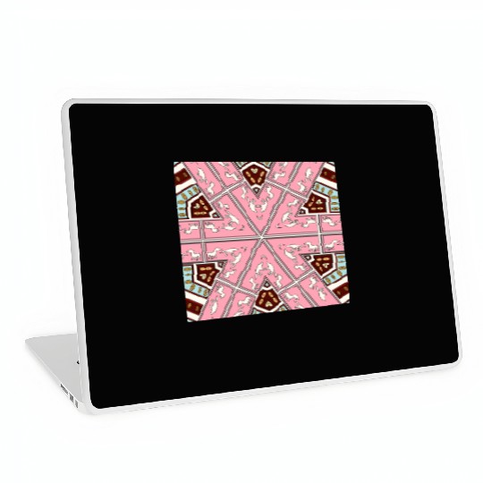 eyes on nature mandala Laptop Skins