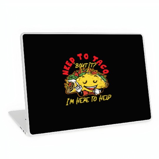 School Counselor Taco Pun Need To Laptop Skins