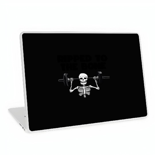 Ripped to the Bone Laptop Skins