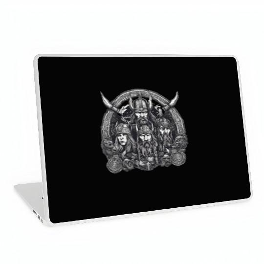 viking warriors Laptop Skins