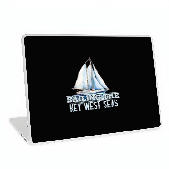 West Keys SAILING THE KEY-WEST SEAS Sailor Laptop Skins