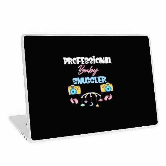 Professional Baby Snuggler Newborn Photographer Laptop Skins