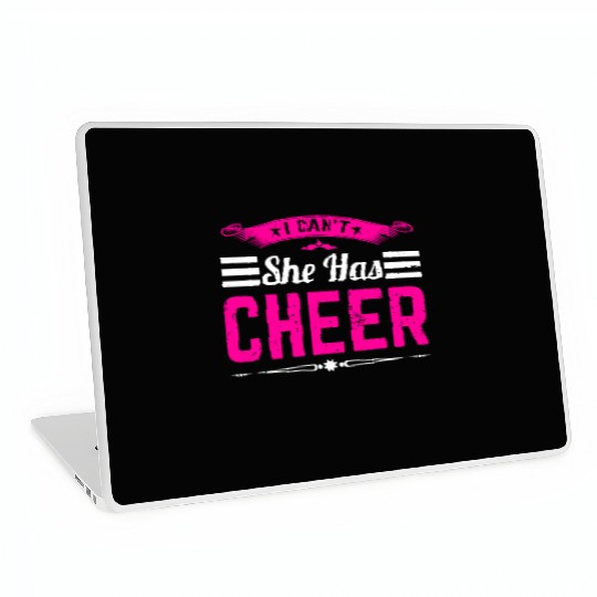 She Has Cheer Mom Cheerleading Mommy Mother's Day Laptop Skins