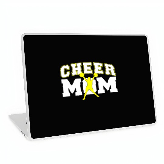 Cool Cheer Mom Art For Women Cheerleader Laptop Skins