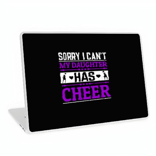 My Daughter Cheer Mom Cheerleading Mother's Day Laptop Skins