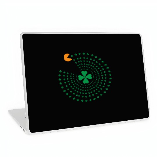 St Patrick Pacman Laptop Skins