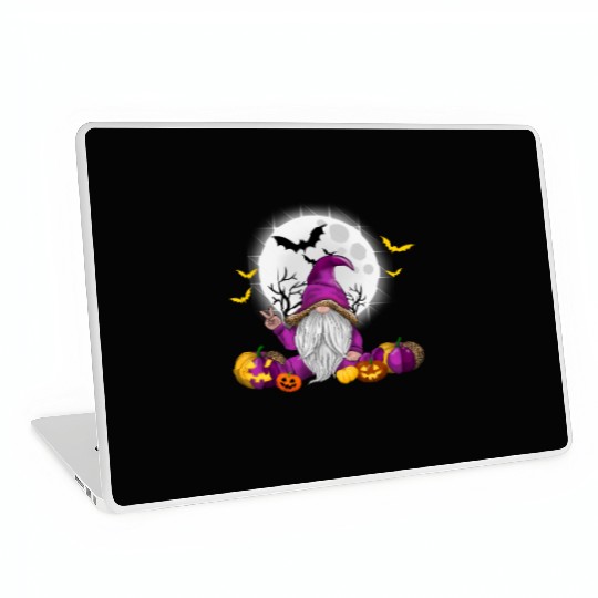 Halloween Gnomes, Happy Halloween Laptop Skins