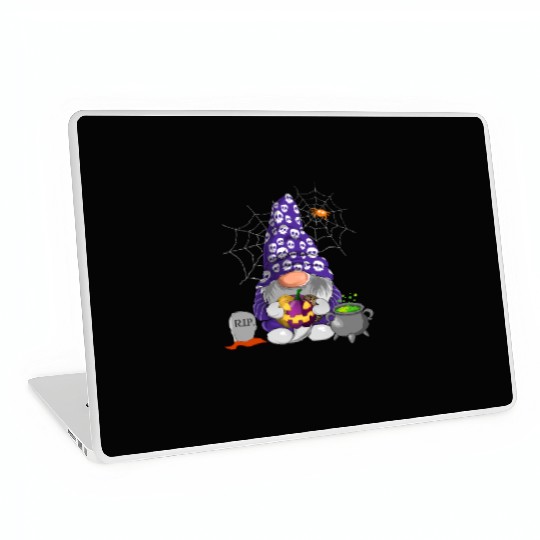 Halloween Gnomes, Happy Halloween Laptop Skins