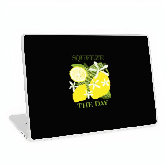 Citrus Lover Squeeze the day Laptop Skins