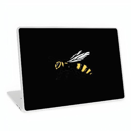 Two Color Wasp Insect Art Laptop Skins