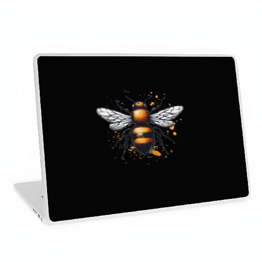 Honey Bee Insect Art Laptop Skins