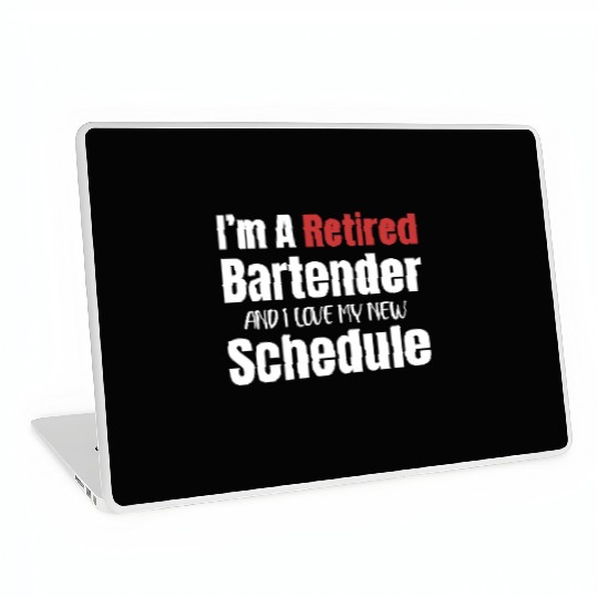 I'm A Retired Bartender And I Love My New Laptop Skins