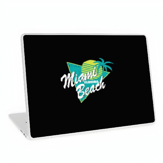 Miami Florida Beach Laptop Skins