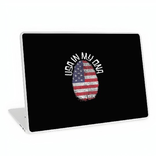 USA in my DNA - Love America Laptop Skins